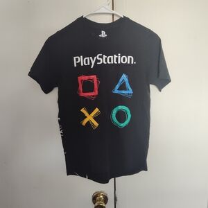 Sony Black PlayStation Graphic T-Shirt